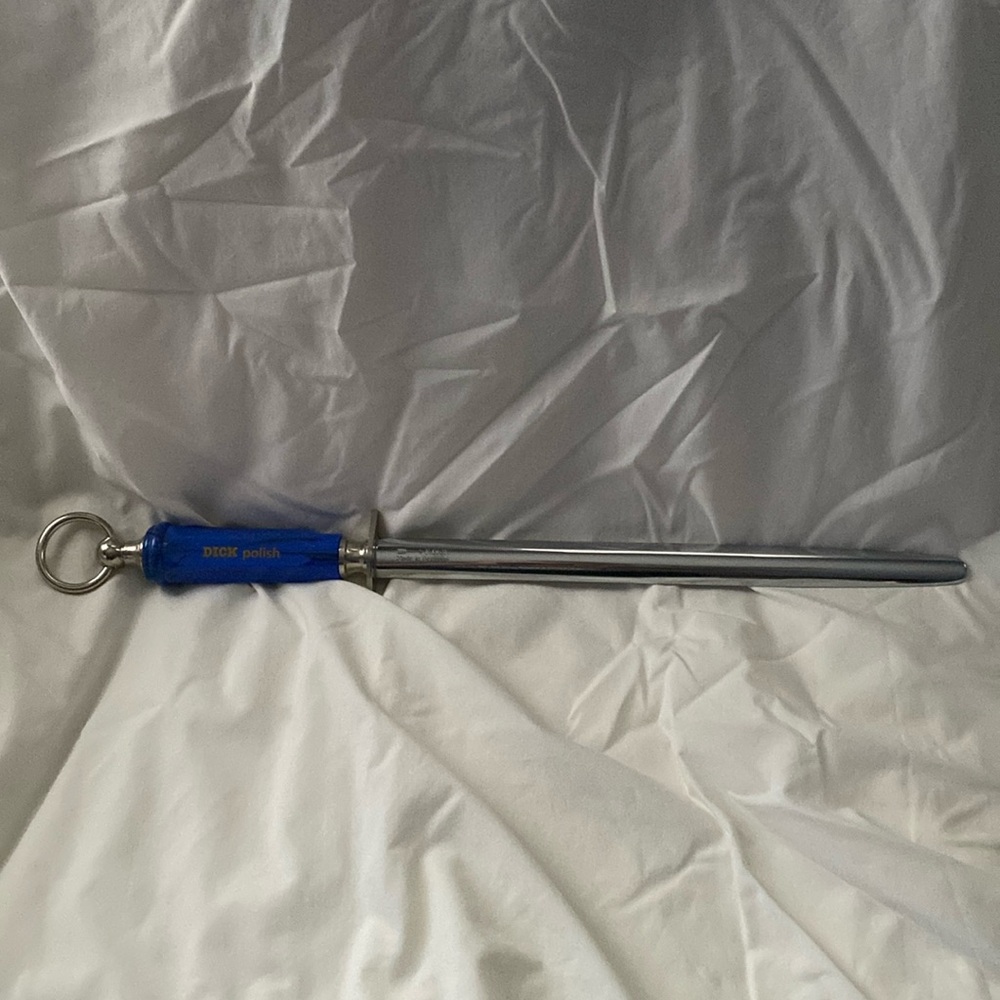 FDick 7550330 12" Dickoron Oval Polished Sharpening Steel (BIN4)